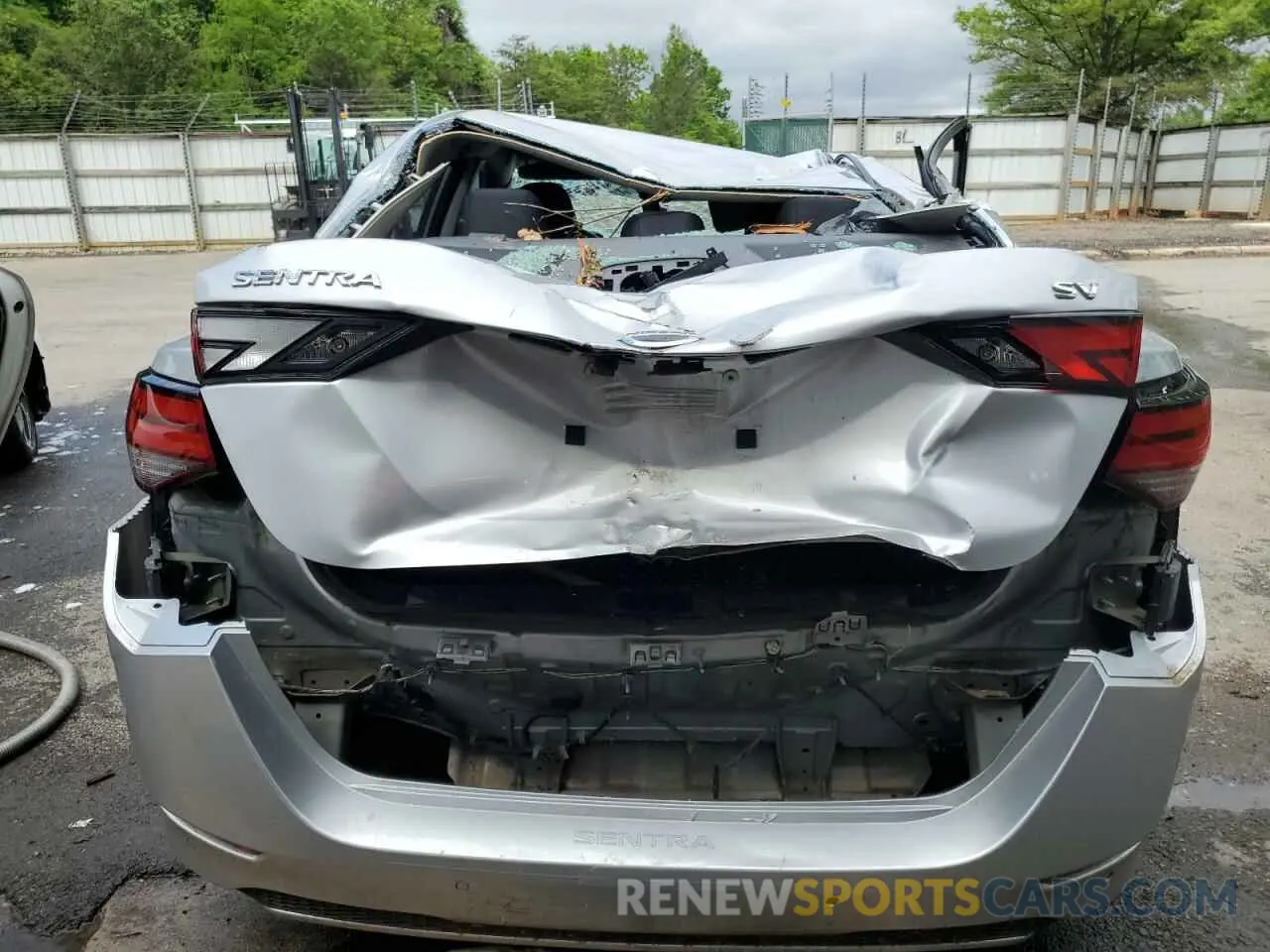 6 Photograph of a damaged car 3N1AB8CV2MY310699 NISSAN SENTRA 2021