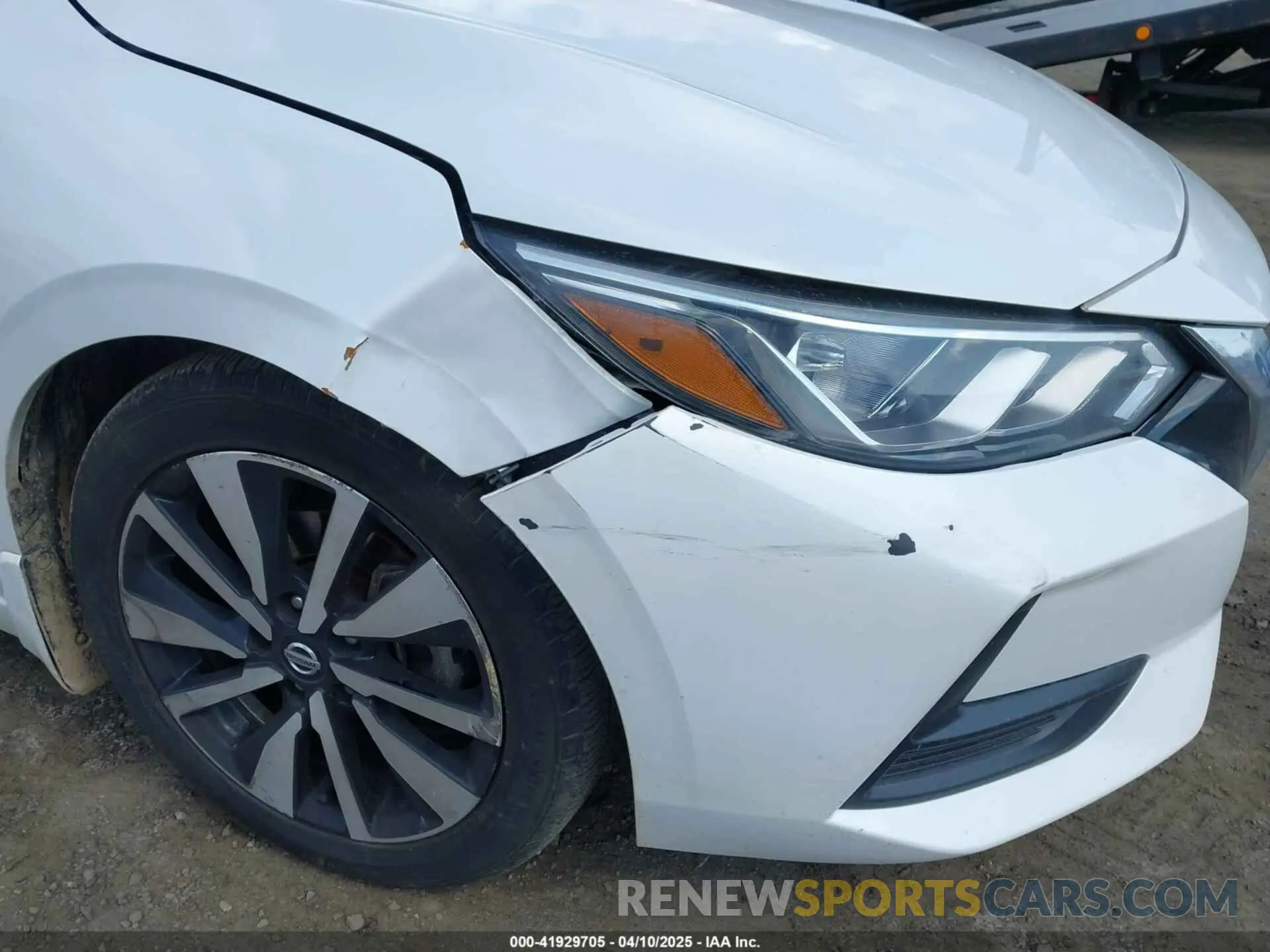 6 Photograph of a damaged car 3N1AB8CV2MY324442 NISSAN SENTRA 2021