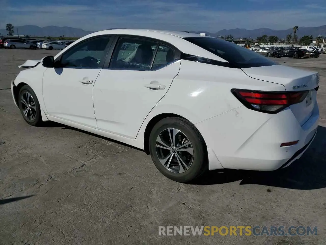 2 Photograph of a damaged car 3N1AB8CV2MY328121 NISSAN SENTRA 2021