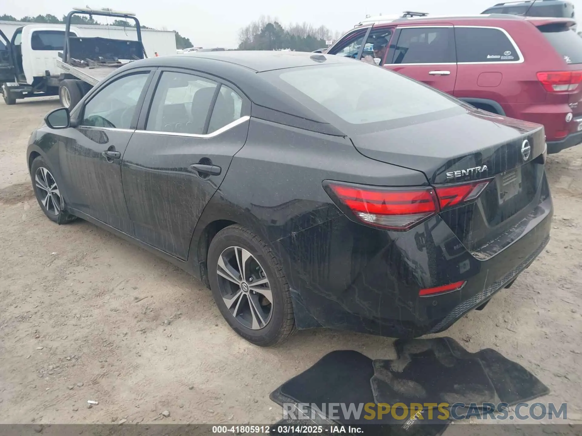 3 Photograph of a damaged car 3N1AB8CV3MY207209 NISSAN SENTRA 2021