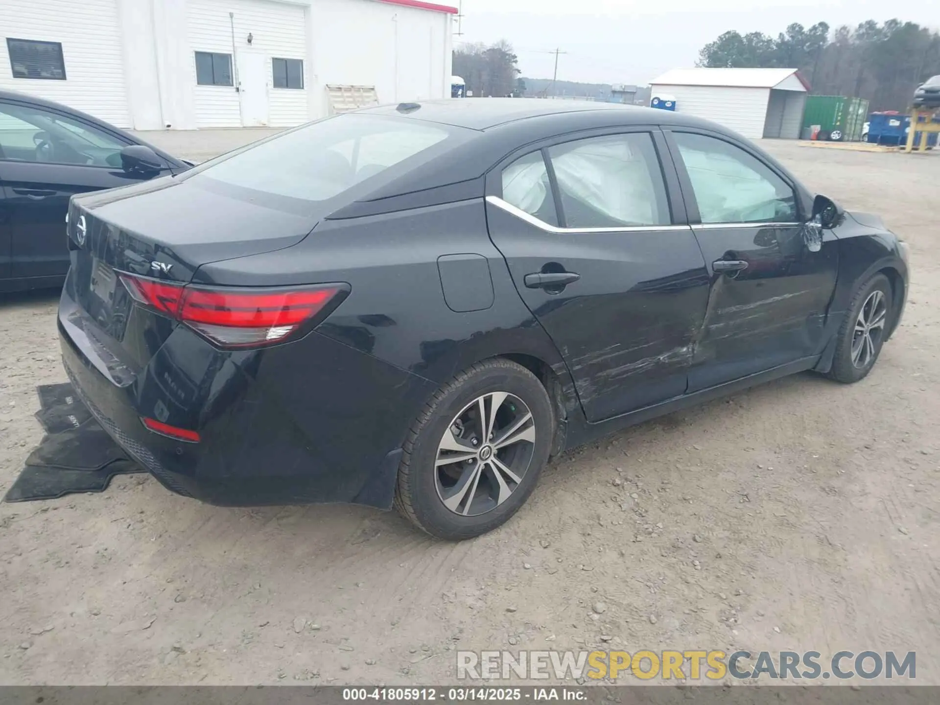 4 Photograph of a damaged car 3N1AB8CV3MY207209 NISSAN SENTRA 2021