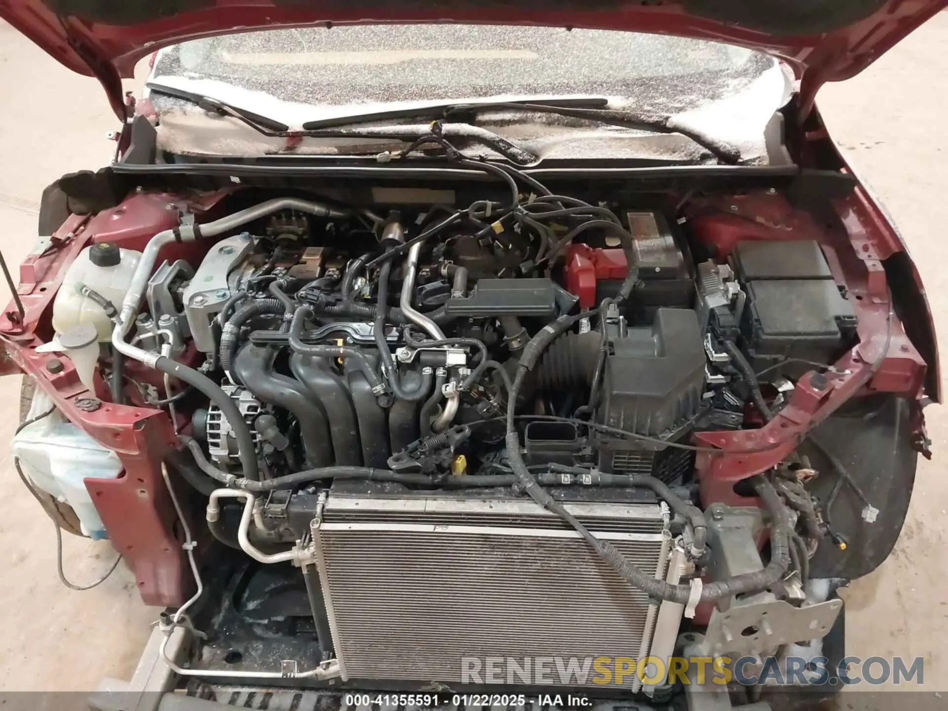 10 Photograph of a damaged car 3N1AB8CV3MY231963 NISSAN SENTRA 2021