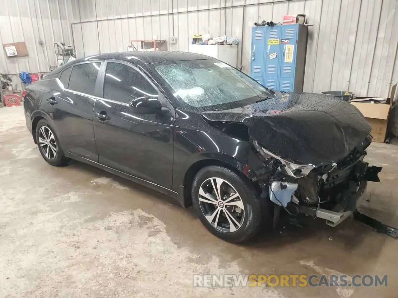 4 Photograph of a damaged car 3N1AB8CV3MY234233 NISSAN SENTRA 2021