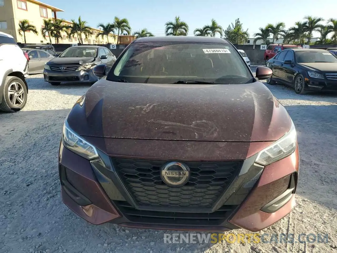 5 Photograph of a damaged car 3N1AB8CV3MY239223 NISSAN SENTRA 2021