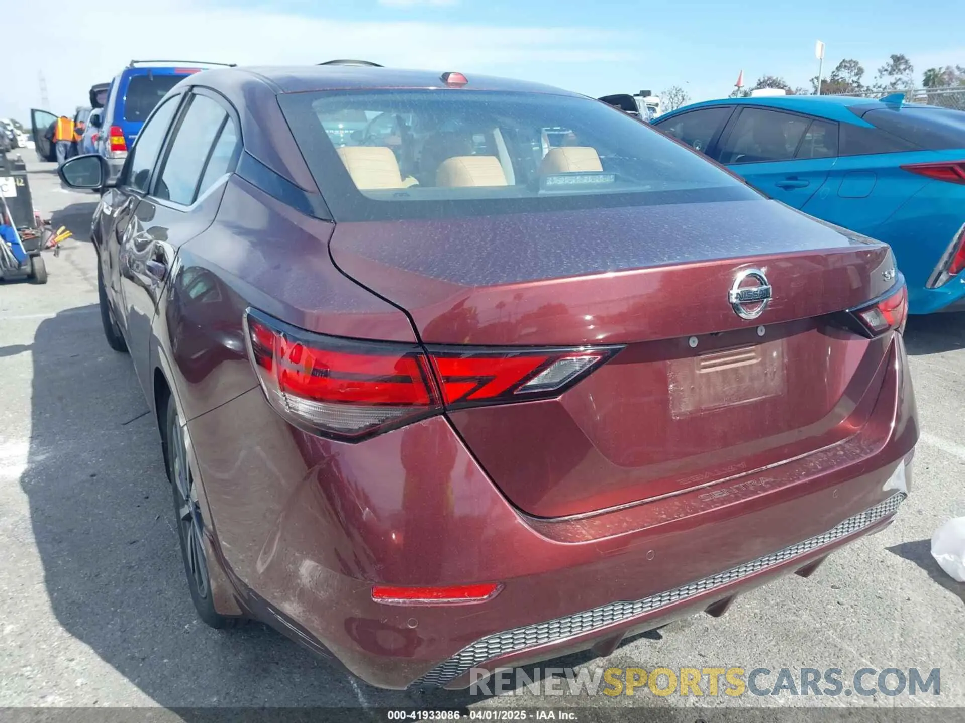 3 Photograph of a damaged car 3N1AB8CV3MY245748 NISSAN SENTRA 2021