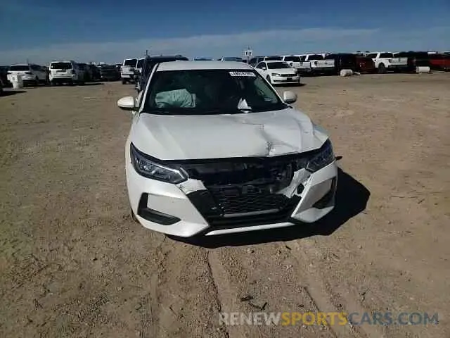 10 Photograph of a damaged car 3N1AB8CV3MY251890 NISSAN SENTRA 2021