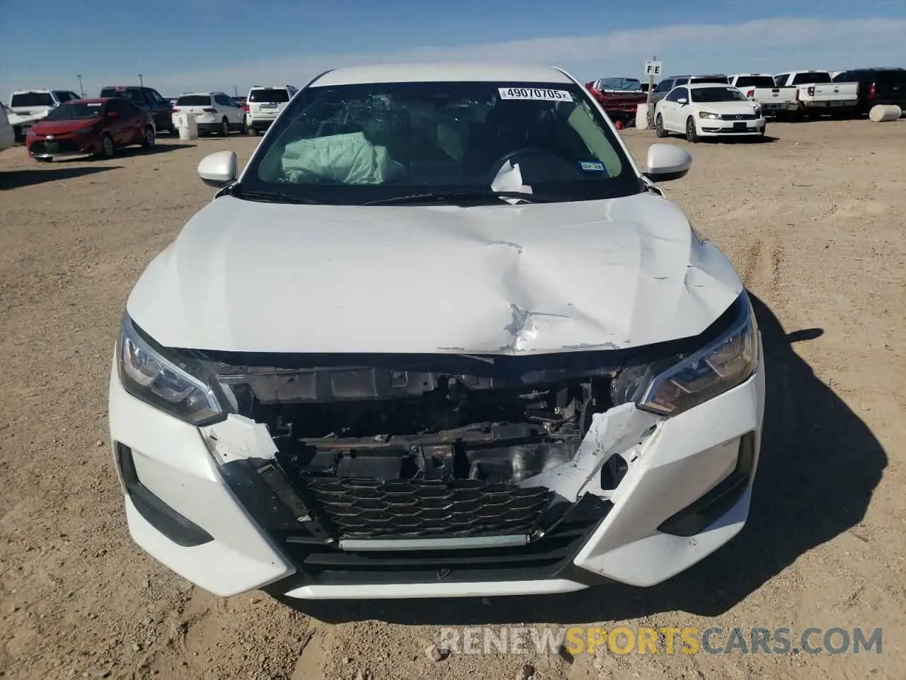 5 Photograph of a damaged car 3N1AB8CV3MY251890 NISSAN SENTRA 2021