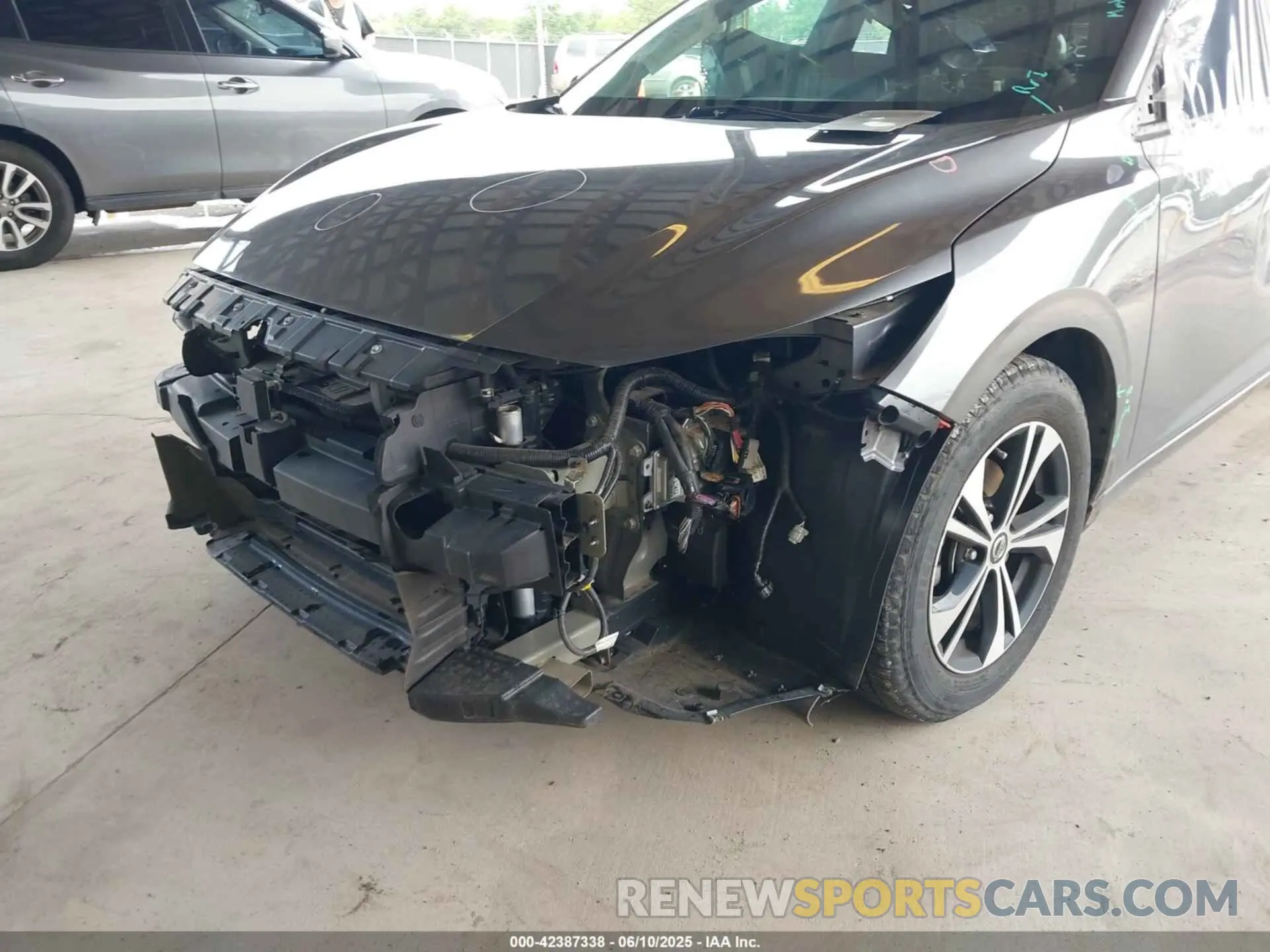 18 Photograph of a damaged car 3N1AB8CV3MY258015 NISSAN SENTRA 2021