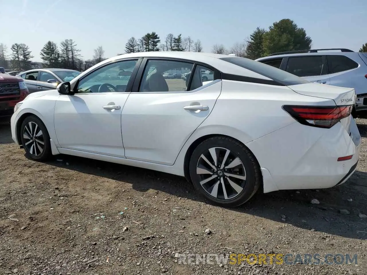 2 Photograph of a damaged car 3N1AB8CV3MY263456 NISSAN SENTRA 2021