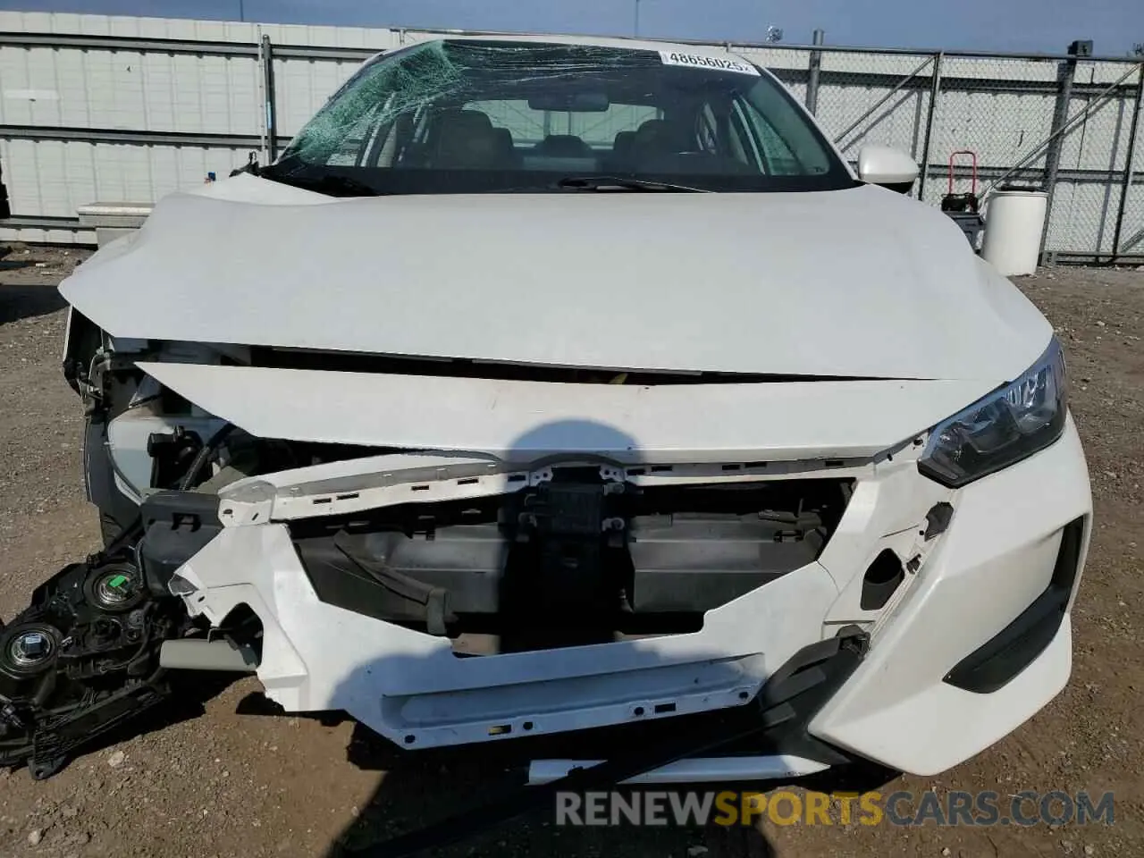 5 Photograph of a damaged car 3N1AB8CV3MY263456 NISSAN SENTRA 2021