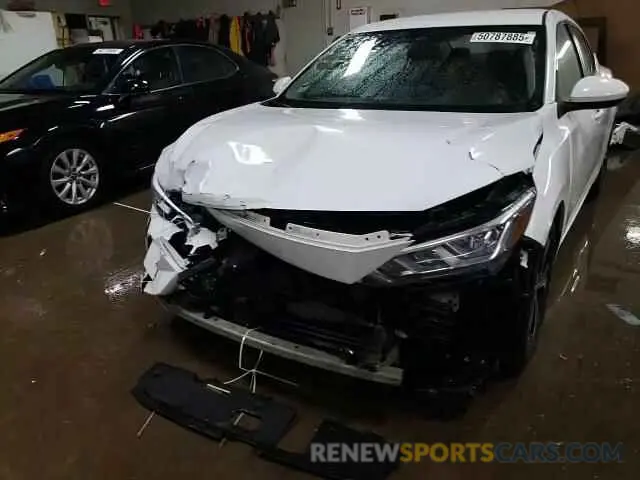 14 Photograph of a damaged car 3N1AB8CV3MY271377 NISSAN SENTRA 2021