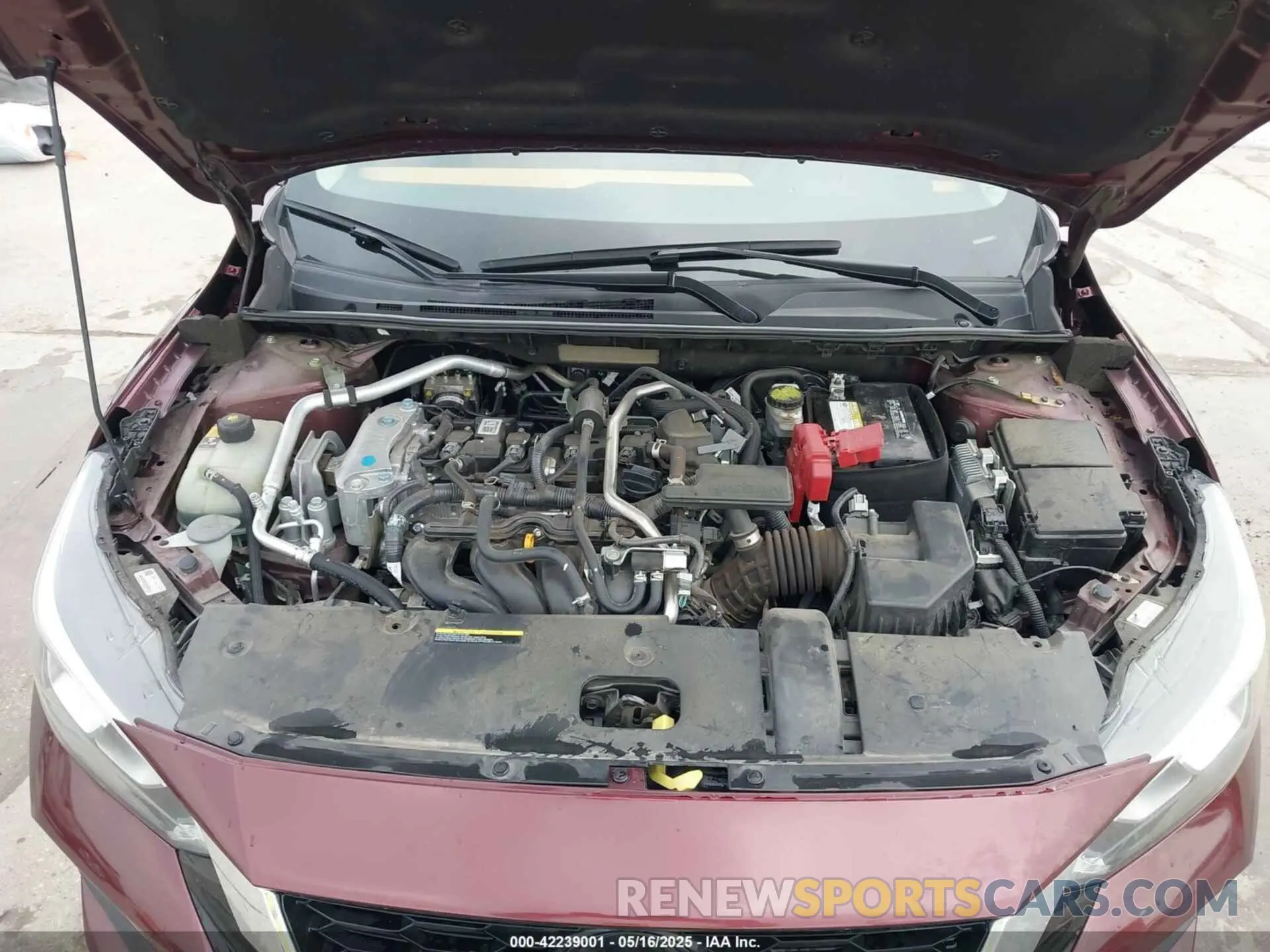 10 Photograph of a damaged car 3N1AB8CV3MY274814 NISSAN SENTRA 2021