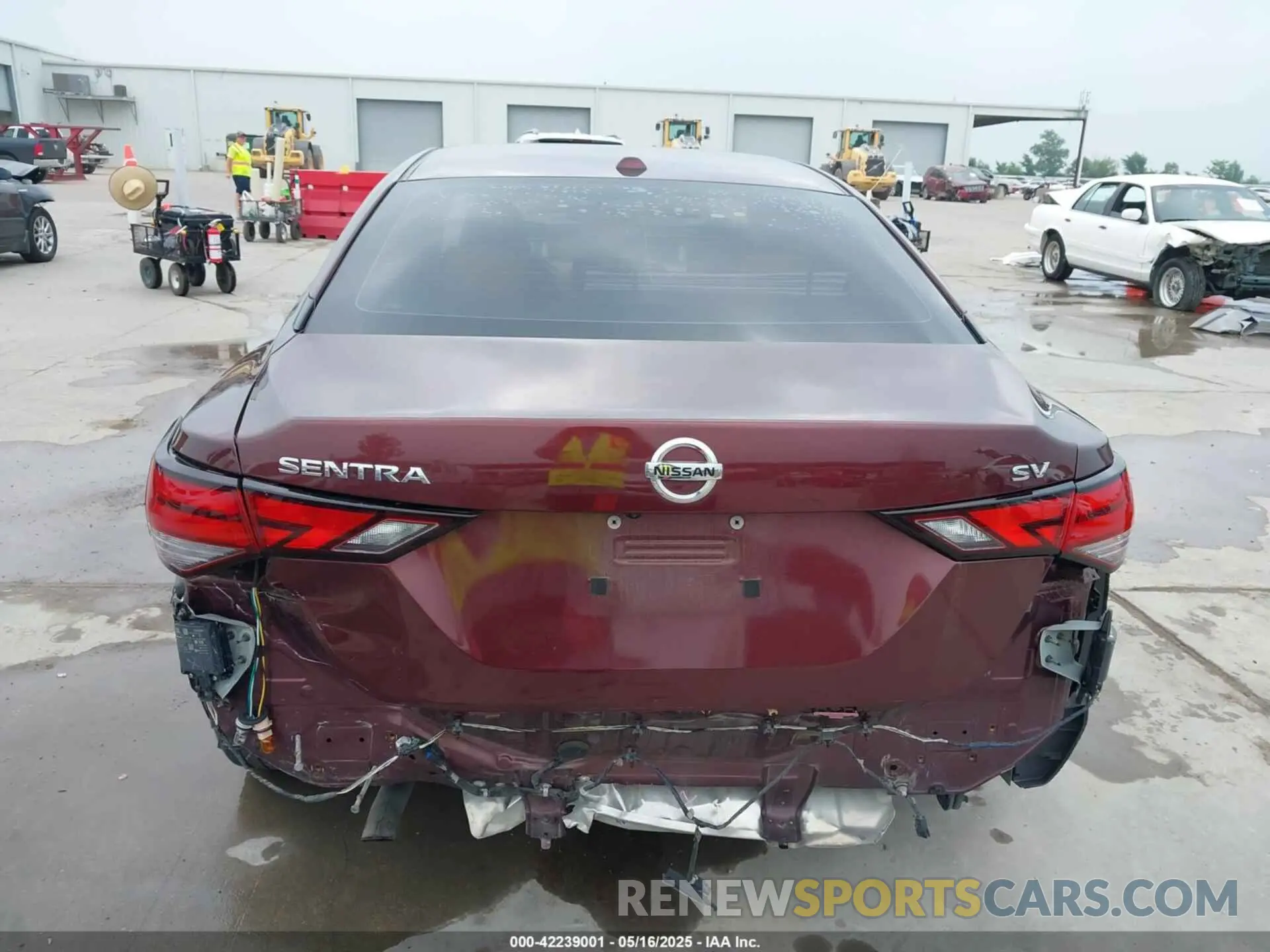 17 Photograph of a damaged car 3N1AB8CV3MY274814 NISSAN SENTRA 2021