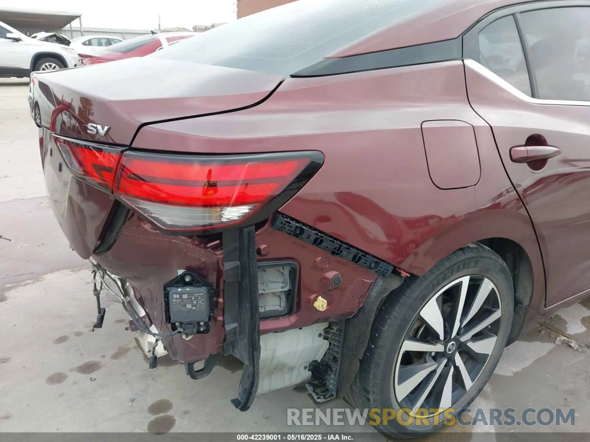20 Photograph of a damaged car 3N1AB8CV3MY274814 NISSAN SENTRA 2021