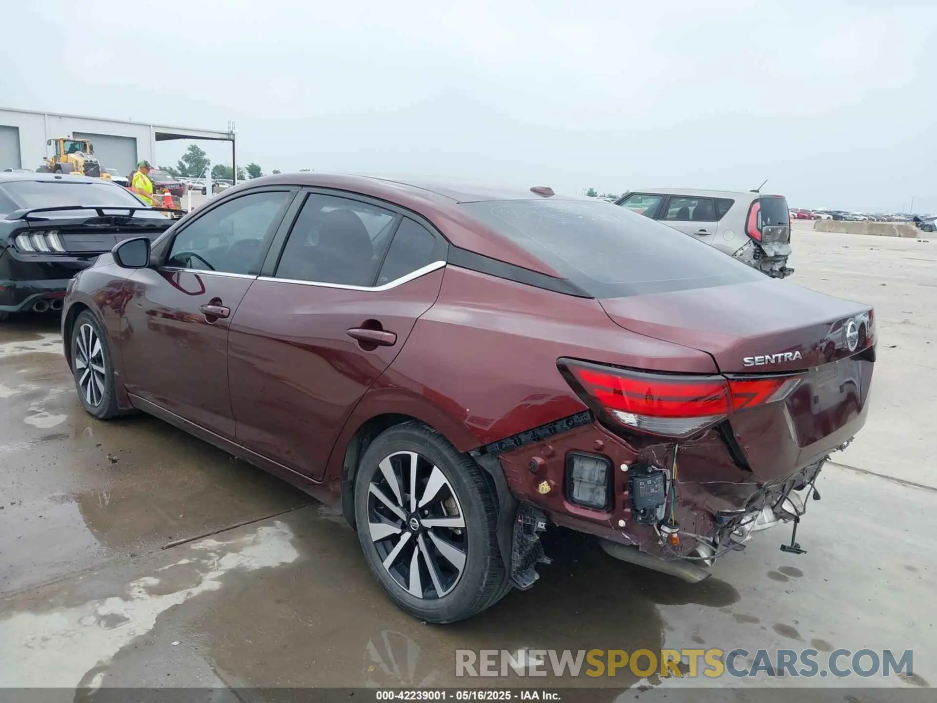 3 Photograph of a damaged car 3N1AB8CV3MY274814 NISSAN SENTRA 2021