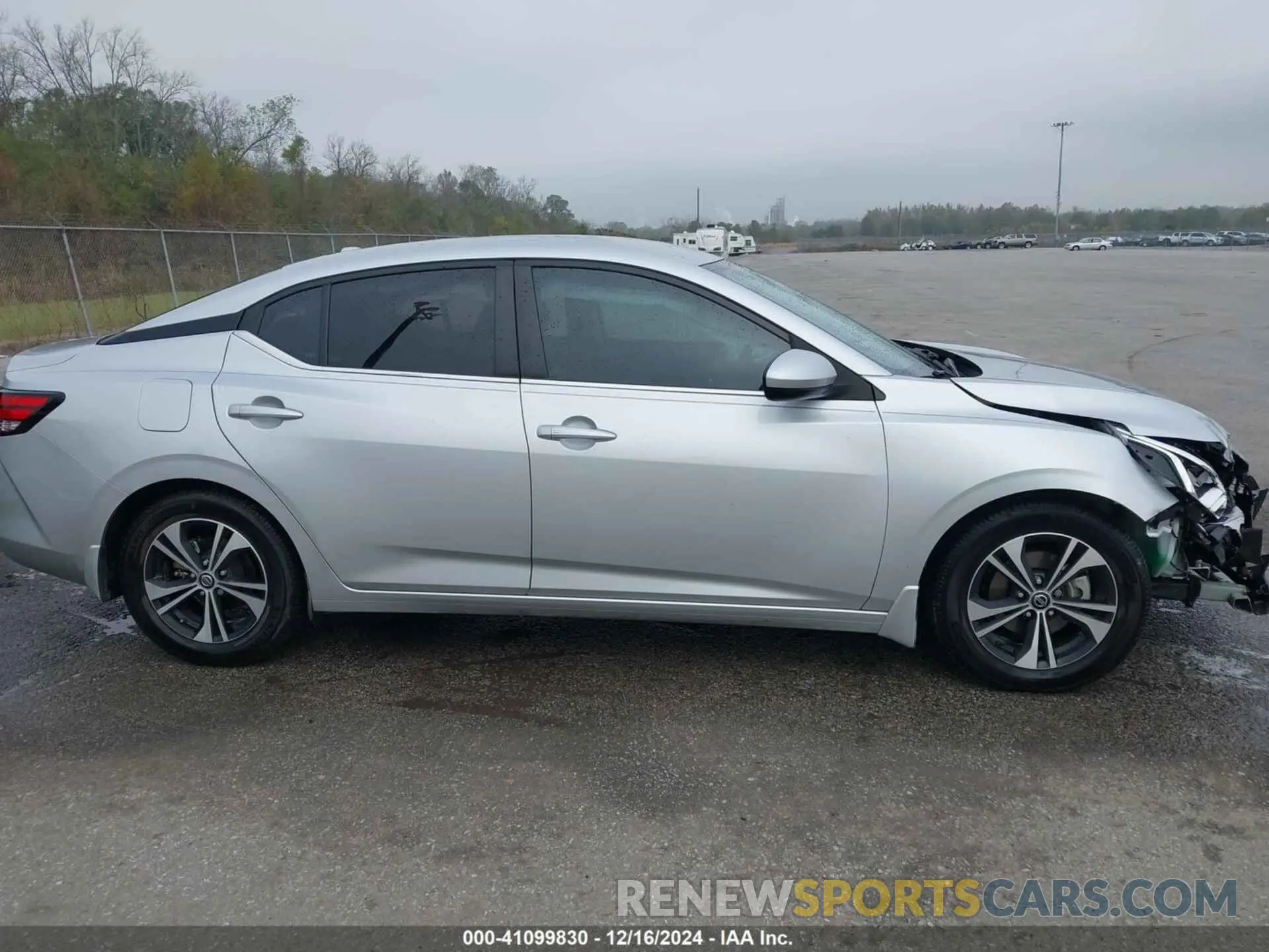 13 Photograph of a damaged car 3N1AB8CV3MY290334 NISSAN SENTRA 2021