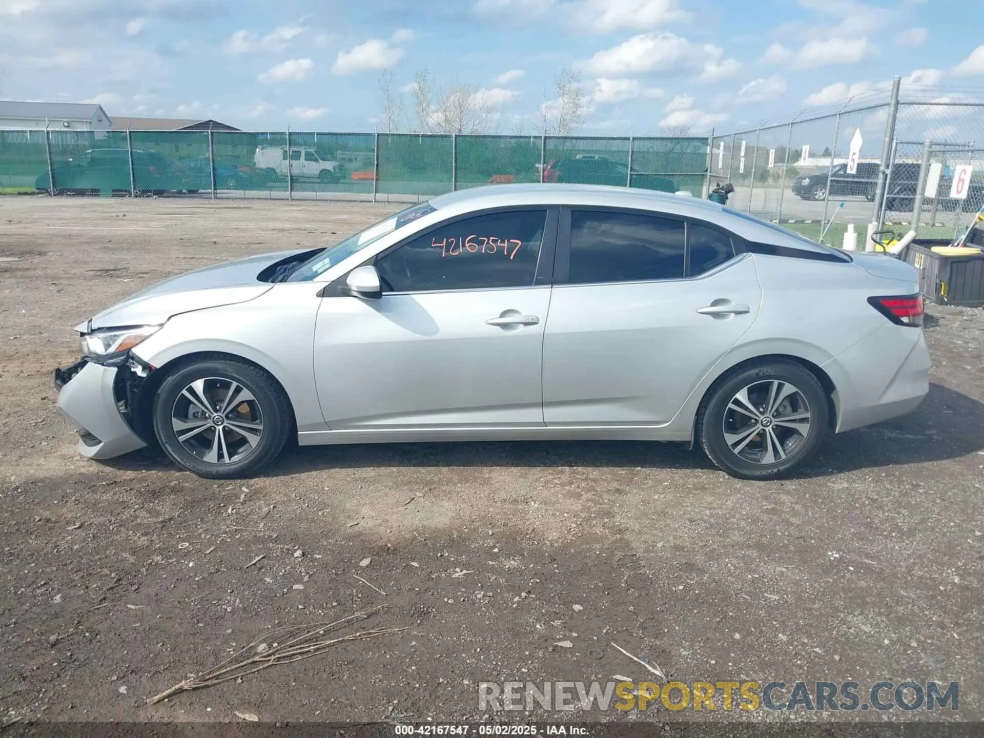 14 Photograph of a damaged car 3N1AB8CV3MY299308 NISSAN SENTRA 2021