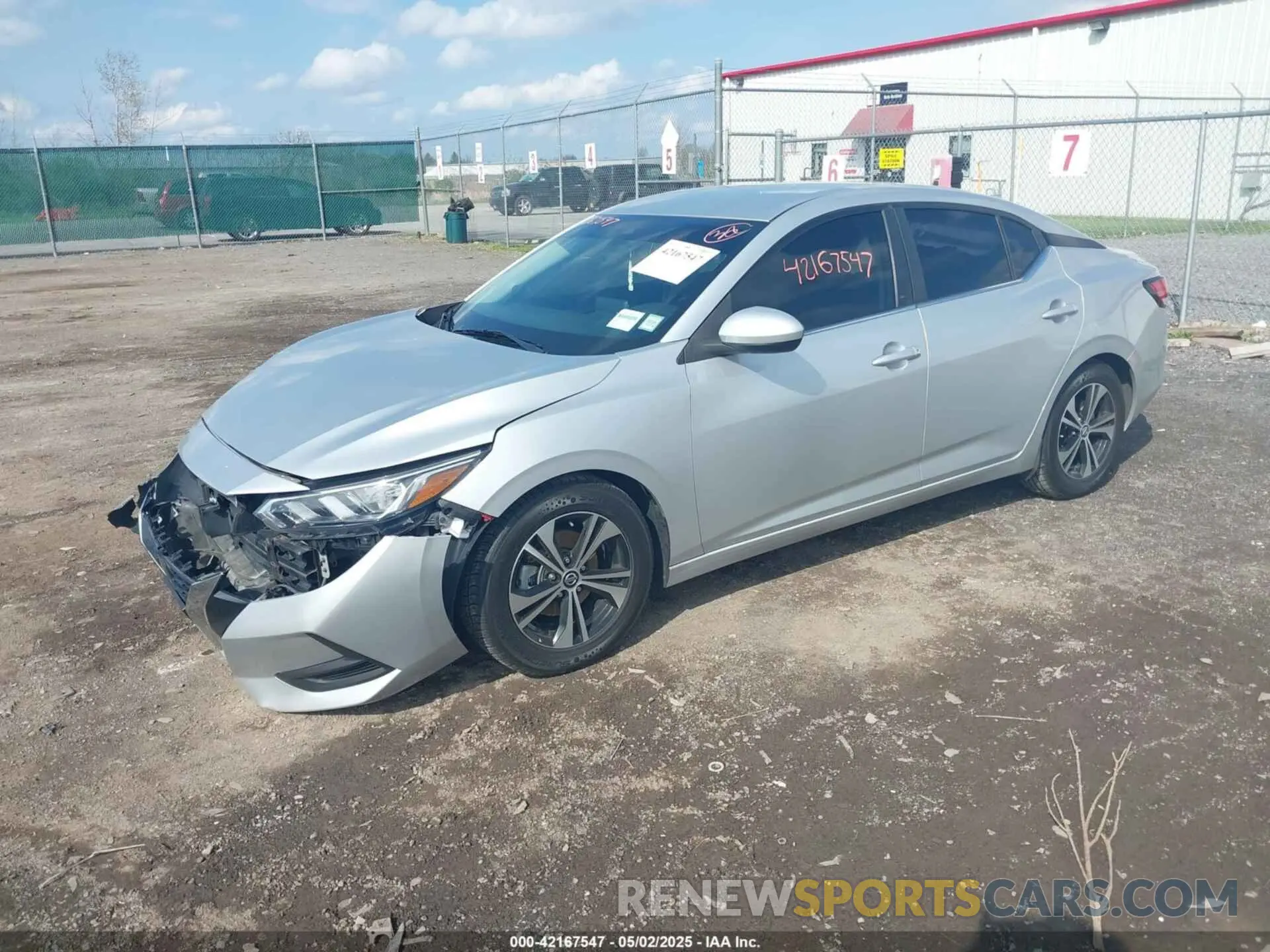 2 Photograph of a damaged car 3N1AB8CV3MY299308 NISSAN SENTRA 2021