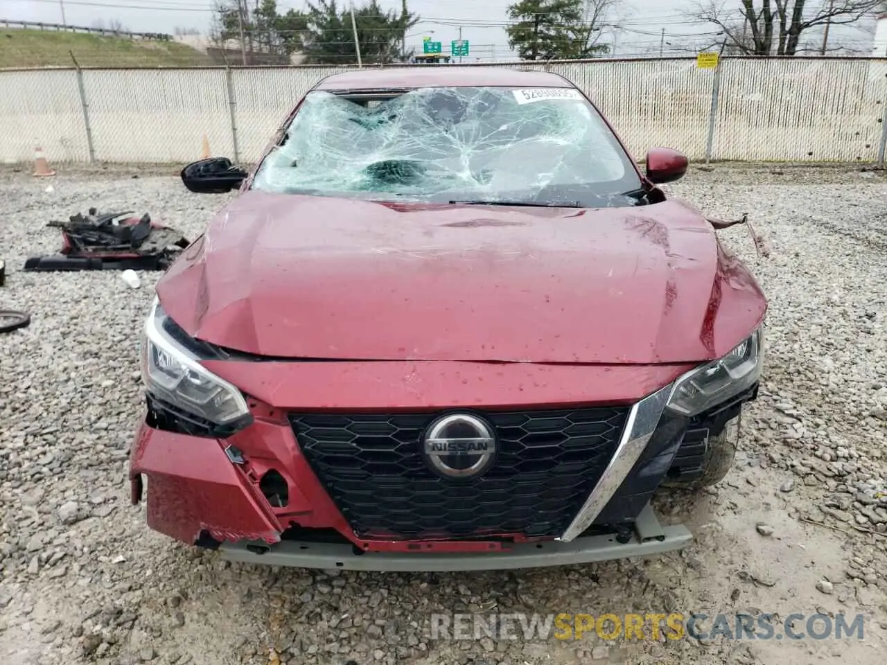 5 Photograph of a damaged car 3N1AB8CV3MY299454 NISSAN SENTRA 2021