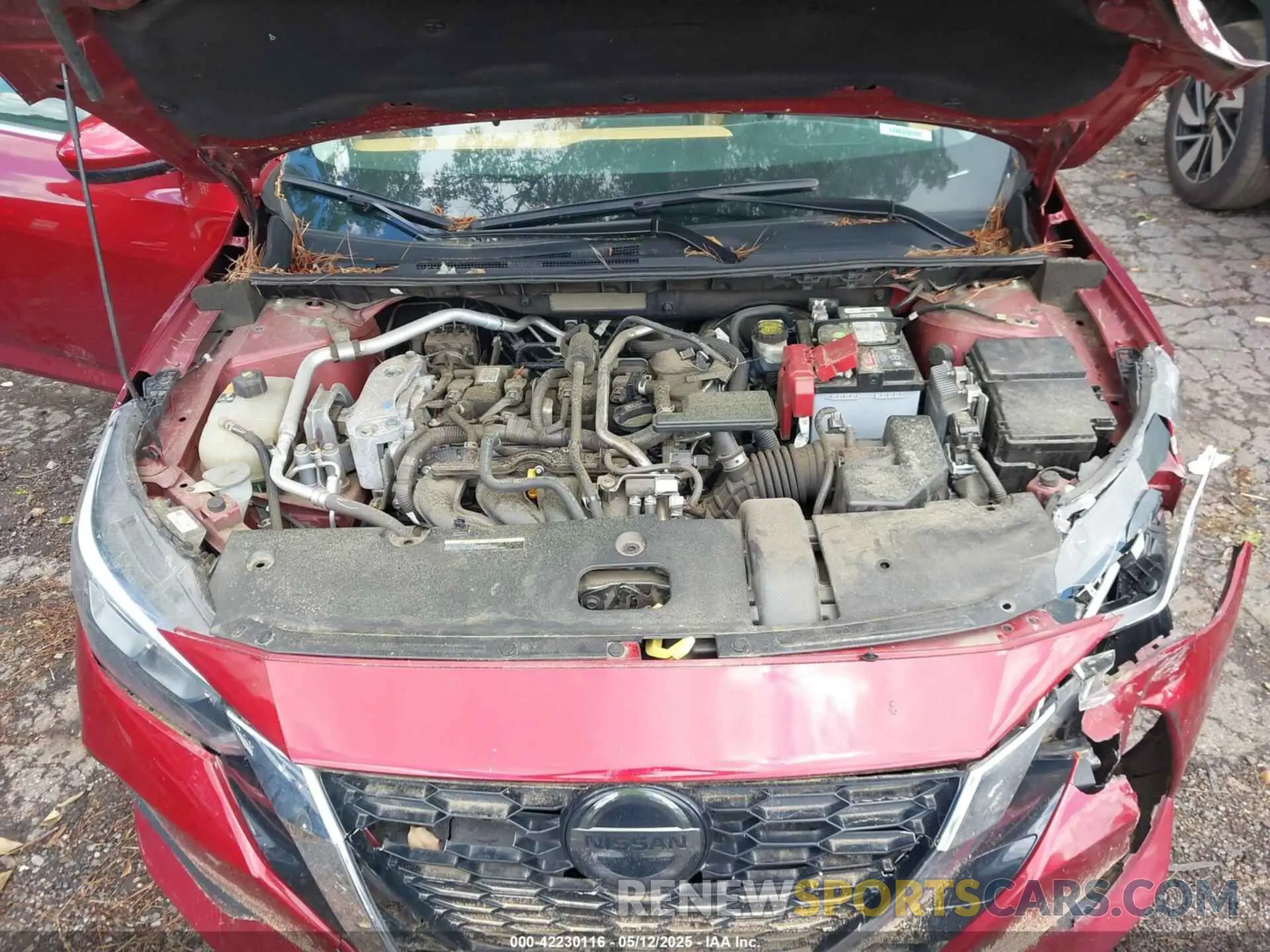 10 Photograph of a damaged car 3N1AB8CV3MY2J2680 NISSAN SENTRA 2021