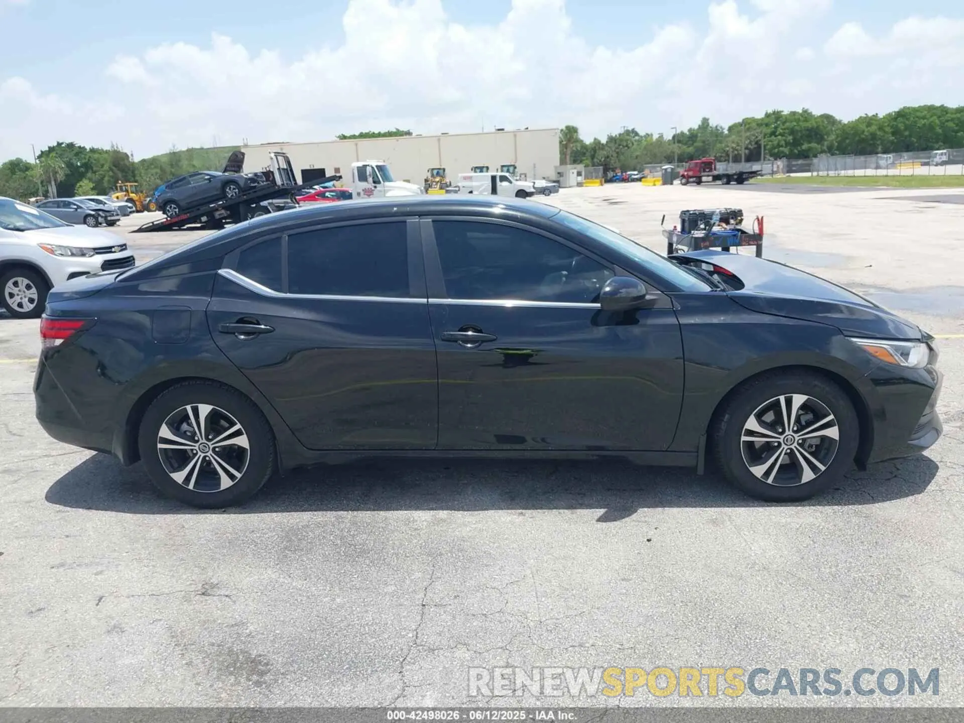 13 Photograph of a damaged car 3N1AB8CV3MY304779 NISSAN SENTRA 2021