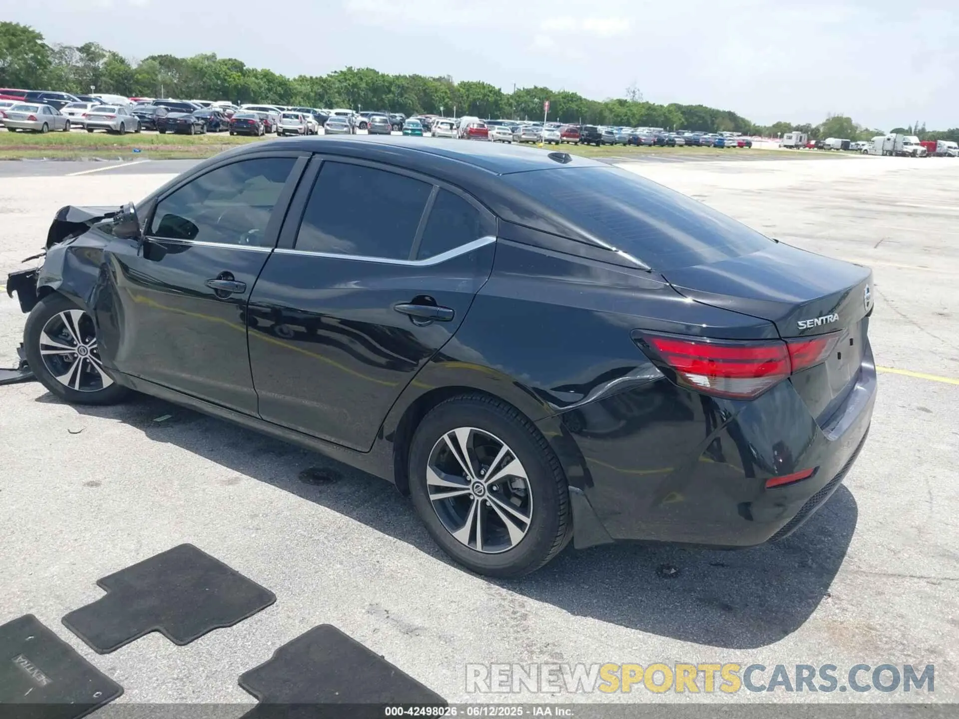 3 Photograph of a damaged car 3N1AB8CV3MY304779 NISSAN SENTRA 2021
