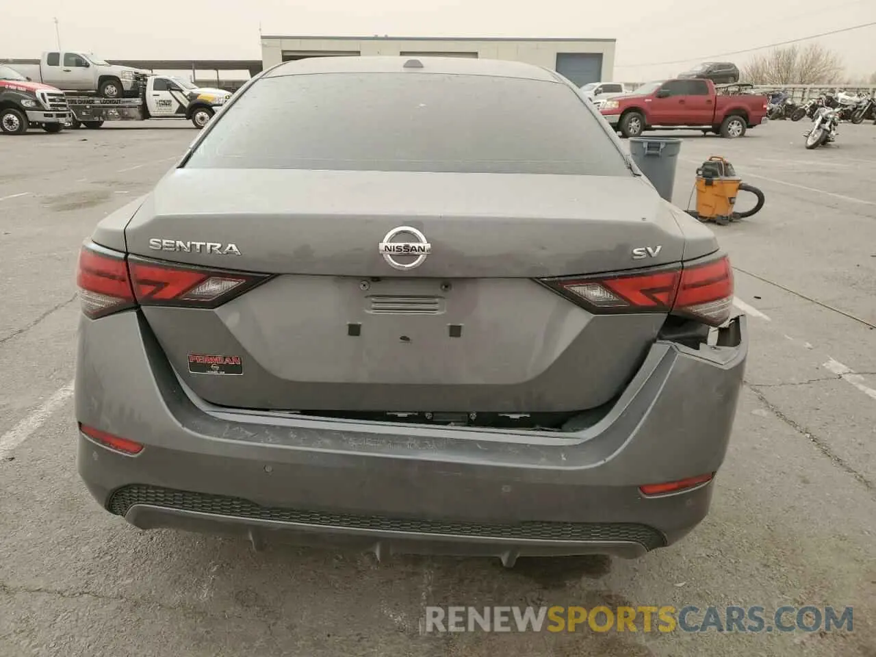6 Photograph of a damaged car 3N1AB8CV3MY308668 NISSAN SENTRA 2021