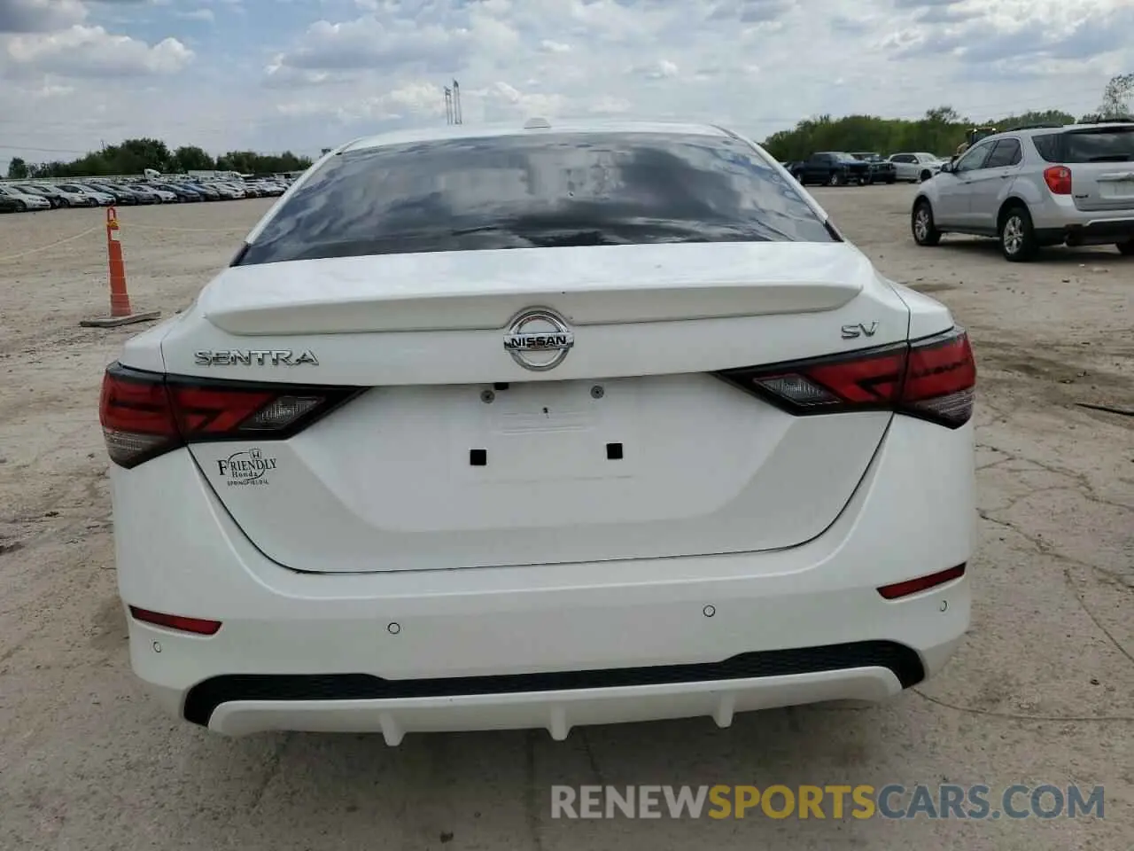 6 Photograph of a damaged car 3N1AB8CV3MY309853 NISSAN SENTRA 2021