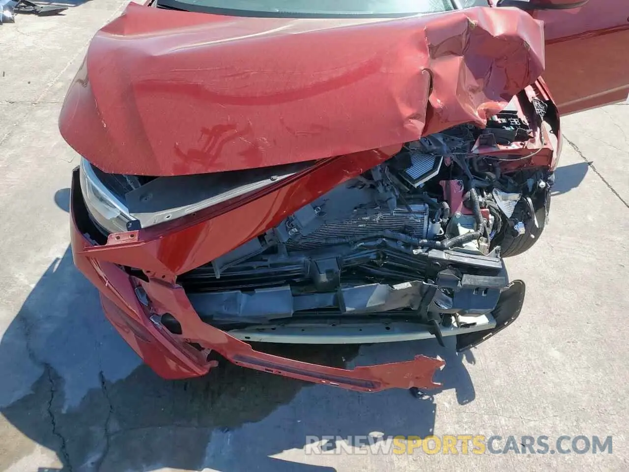 12 Photograph of a damaged car 3N1AB8CV3MY324367 NISSAN SENTRA 2021