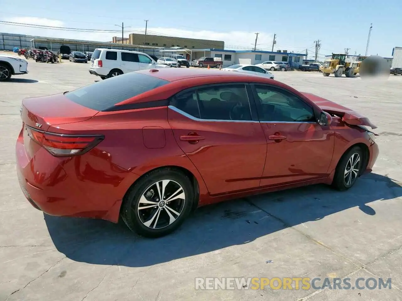 3 Photograph of a damaged car 3N1AB8CV3MY324367 NISSAN SENTRA 2021