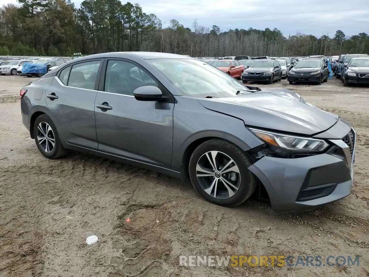 4 Photograph of a damaged car 3N1AB8CV4MY201371 NISSAN SENTRA 2021