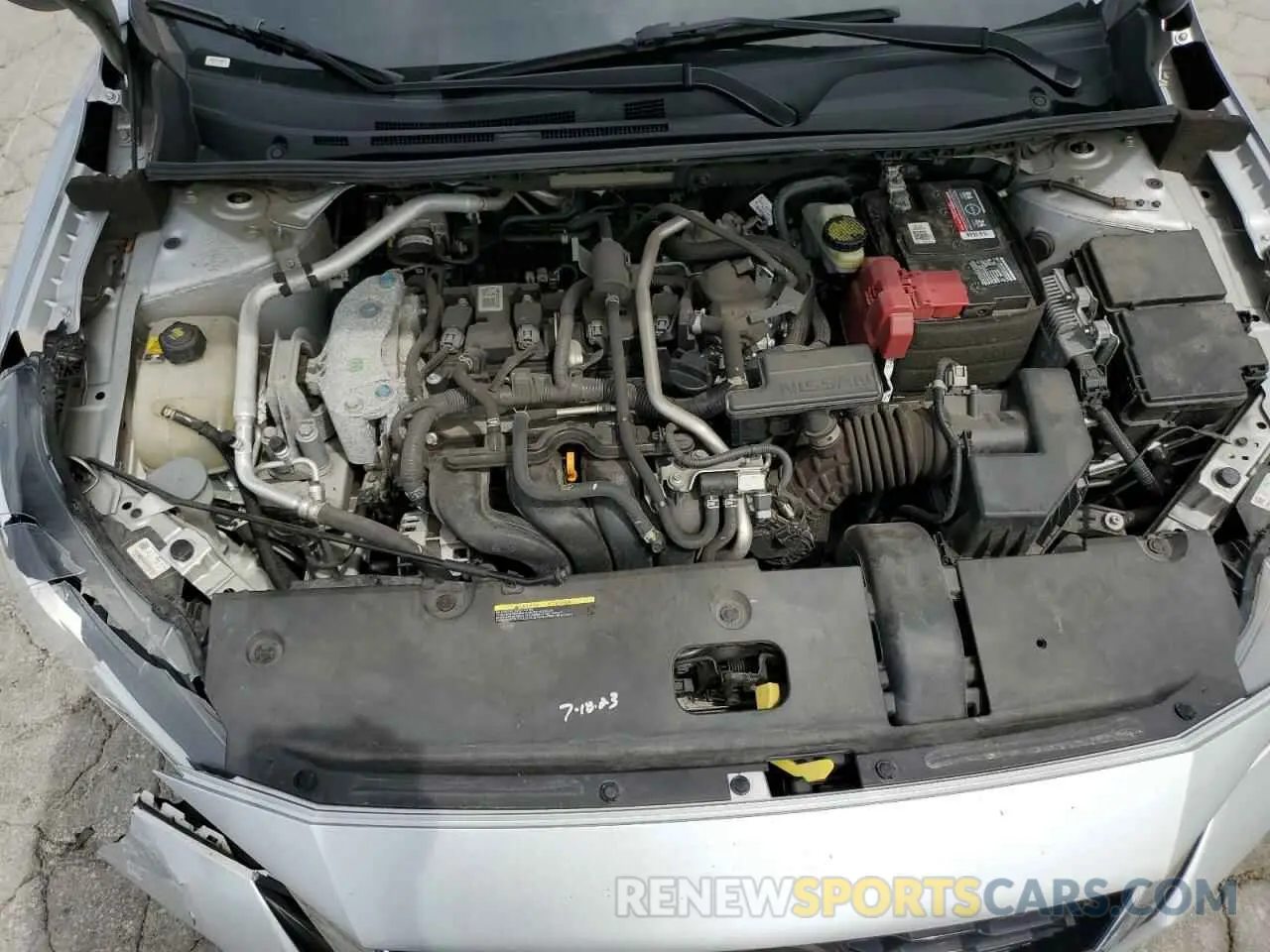 11 Photograph of a damaged car 3N1AB8CV4MY206067 NISSAN SENTRA 2021