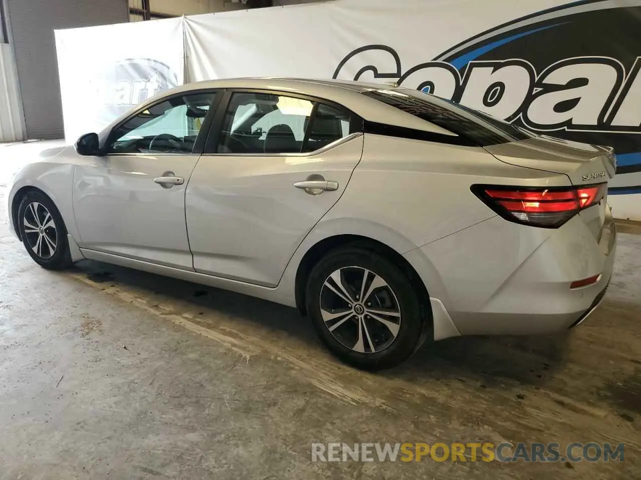 2 Photograph of a damaged car 3N1AB8CV4MY206067 NISSAN SENTRA 2021