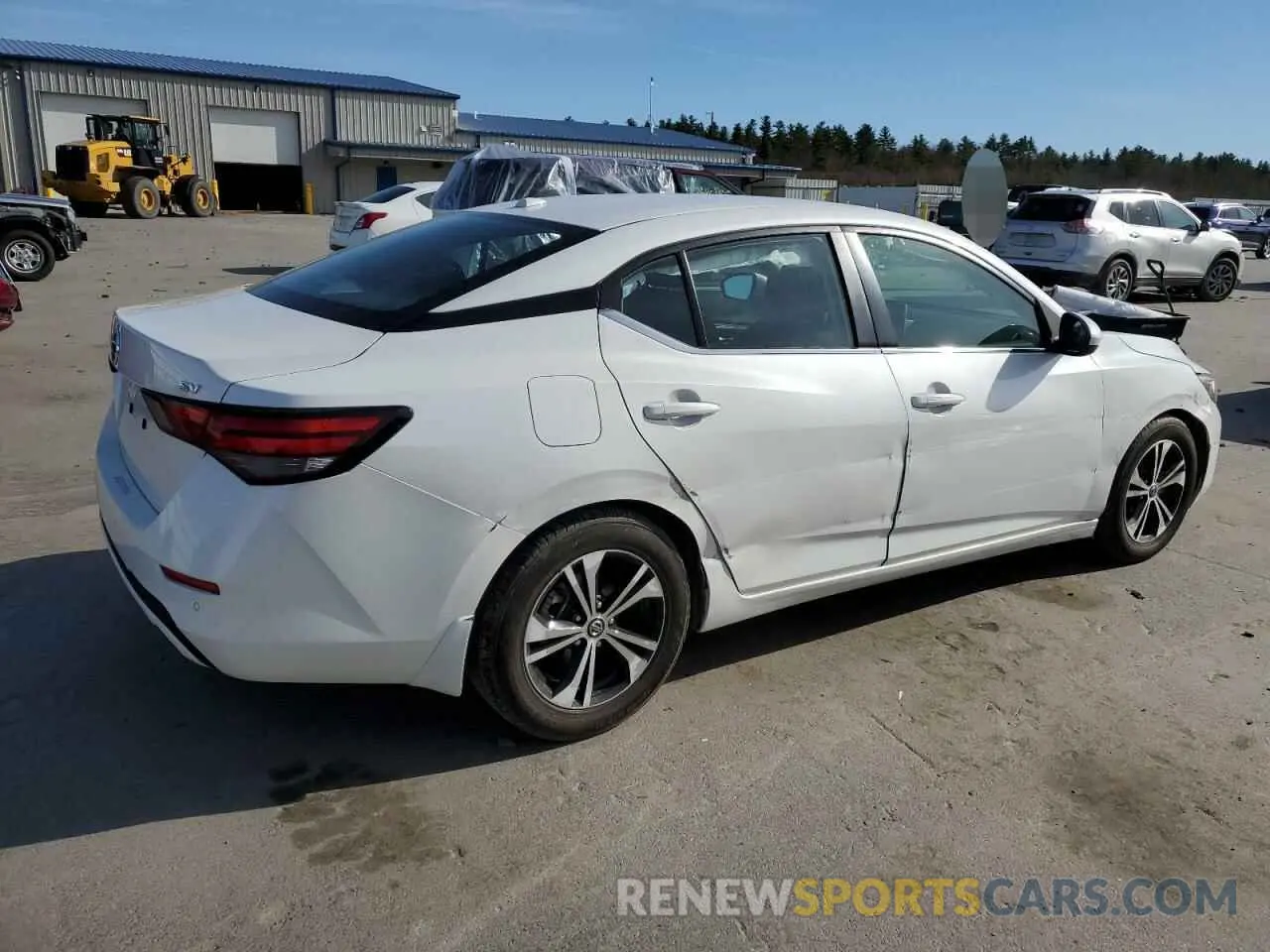 3 Photograph of a damaged car 3N1AB8CV4MY207882 NISSAN SENTRA 2021