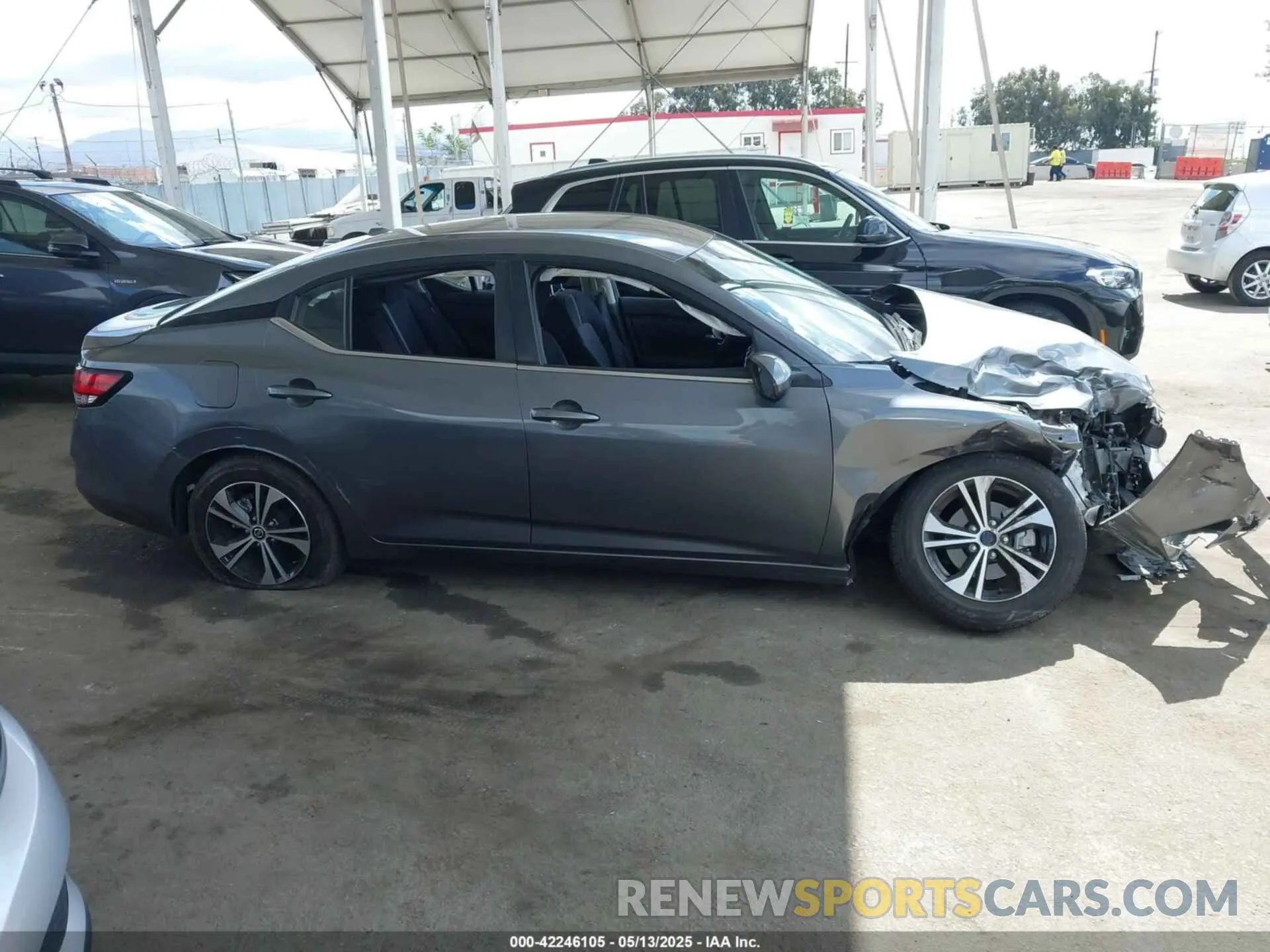 13 Photograph of a damaged car 3N1AB8CV4MY211947 NISSAN SENTRA 2021
