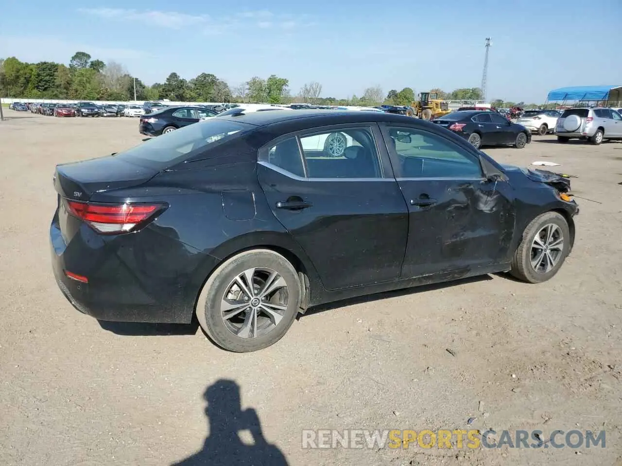 3 Photograph of a damaged car 3N1AB8CV4MY225251 NISSAN SENTRA 2021