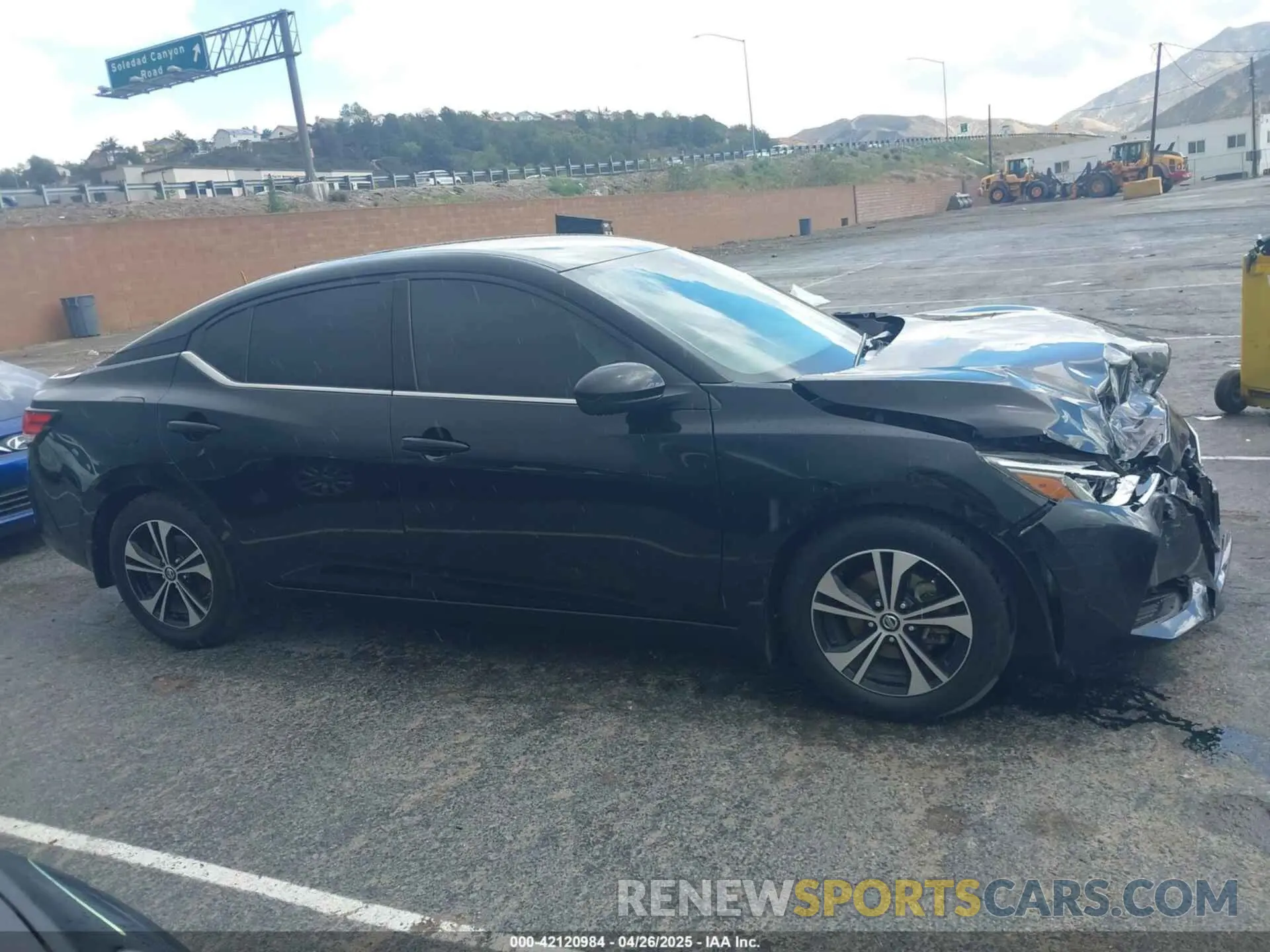 13 Photograph of a damaged car 3N1AB8CV4MY230305 NISSAN SENTRA 2021