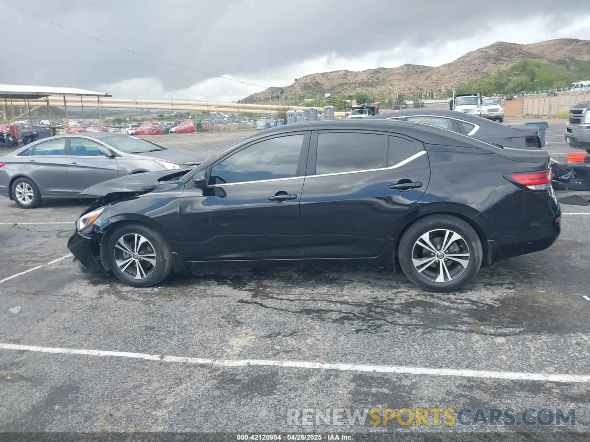 14 Photograph of a damaged car 3N1AB8CV4MY230305 NISSAN SENTRA 2021
