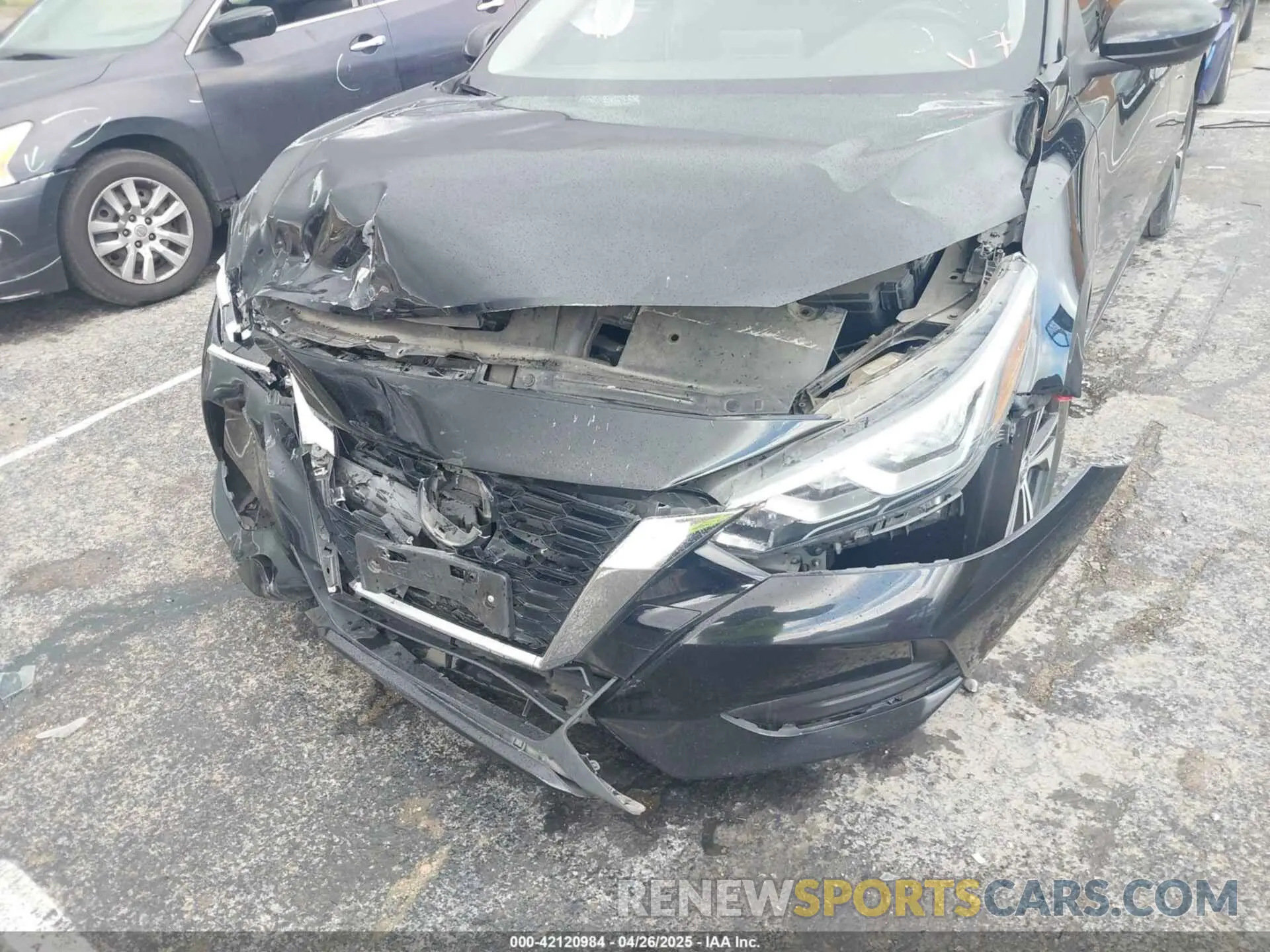 6 Photograph of a damaged car 3N1AB8CV4MY230305 NISSAN SENTRA 2021