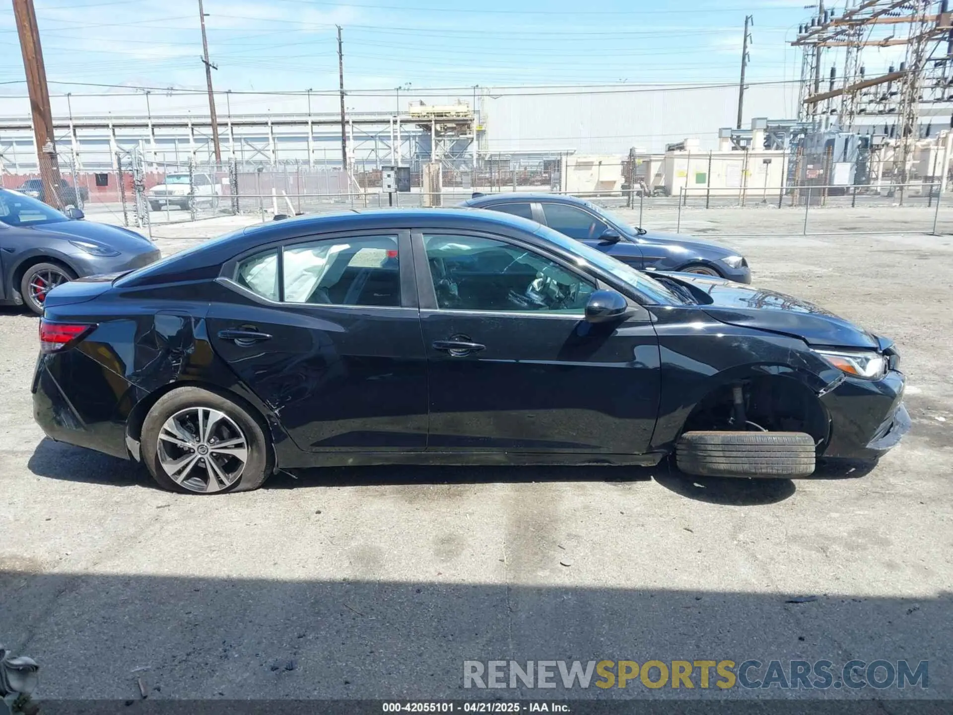13 Photograph of a damaged car 3N1AB8CV4MY236315 NISSAN SENTRA 2021