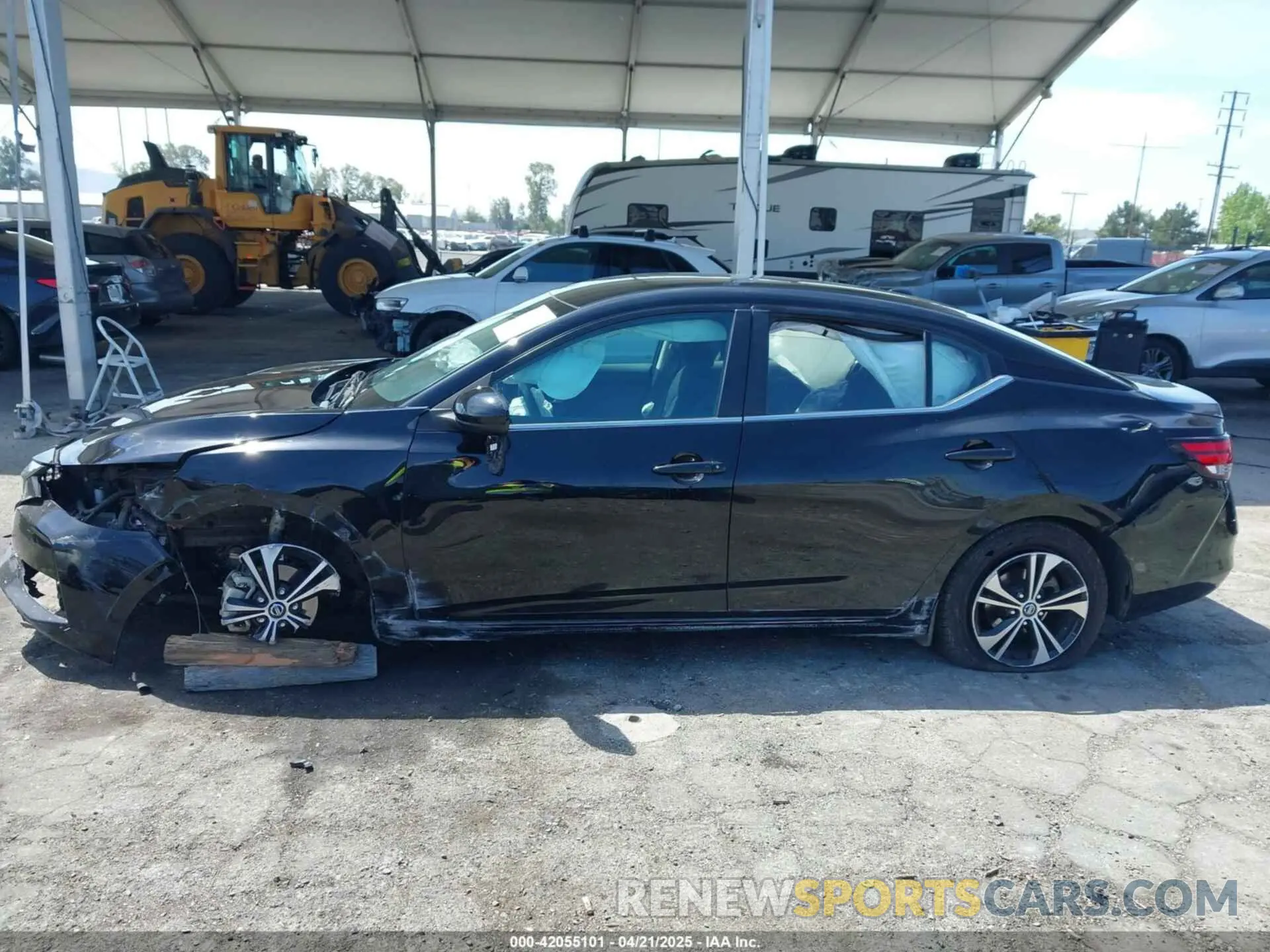 14 Photograph of a damaged car 3N1AB8CV4MY236315 NISSAN SENTRA 2021