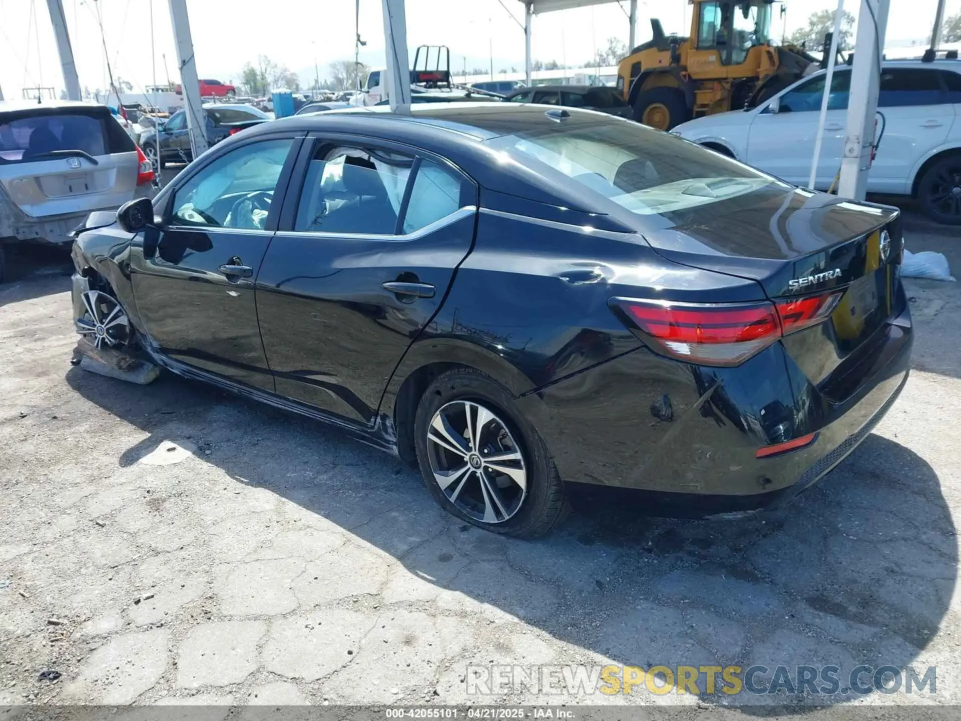 3 Photograph of a damaged car 3N1AB8CV4MY236315 NISSAN SENTRA 2021