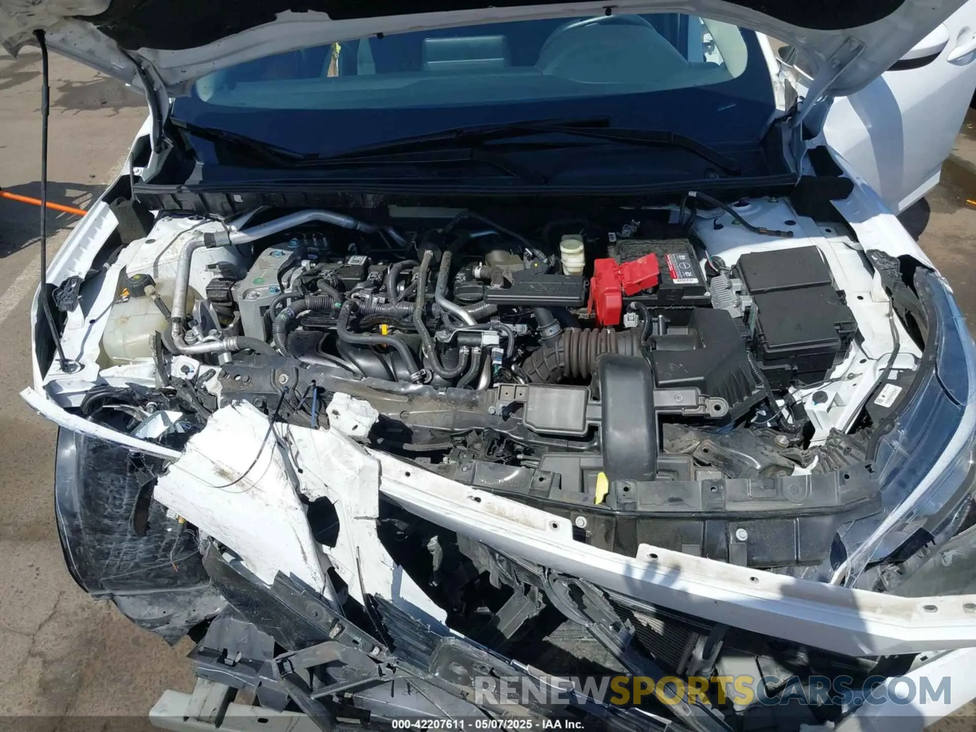 10 Photograph of a damaged car 3N1AB8CV4MY238470 NISSAN SENTRA 2021