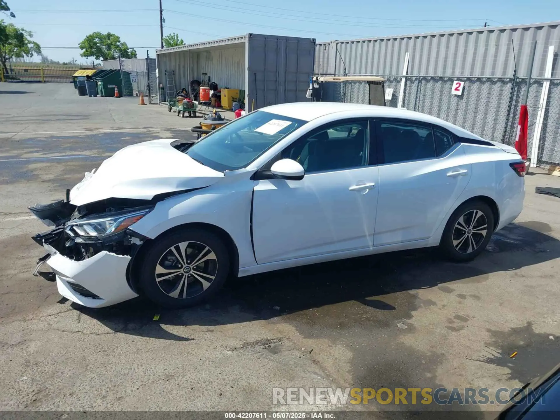 14 Photograph of a damaged car 3N1AB8CV4MY238470 NISSAN SENTRA 2021