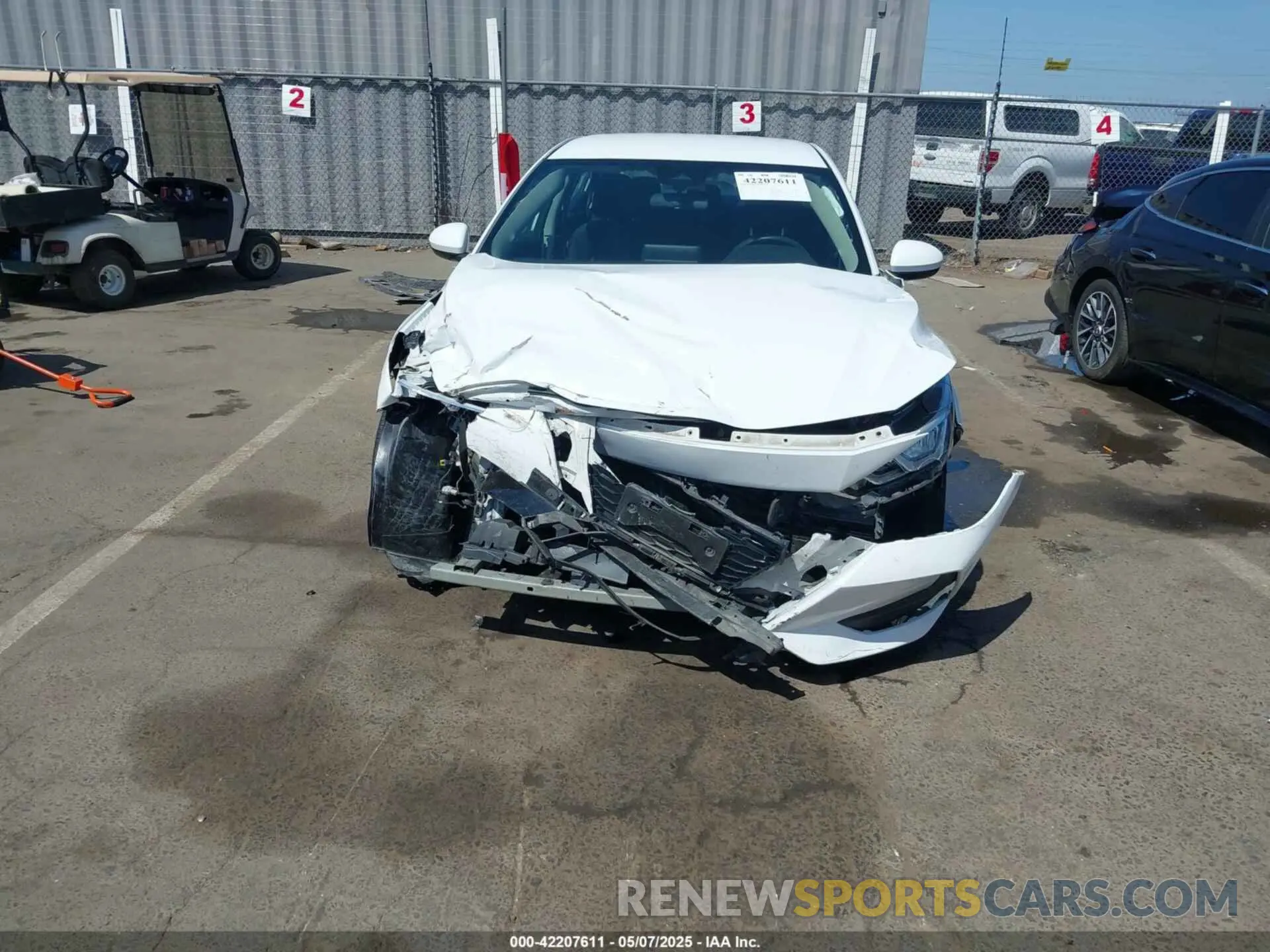 6 Photograph of a damaged car 3N1AB8CV4MY238470 NISSAN SENTRA 2021