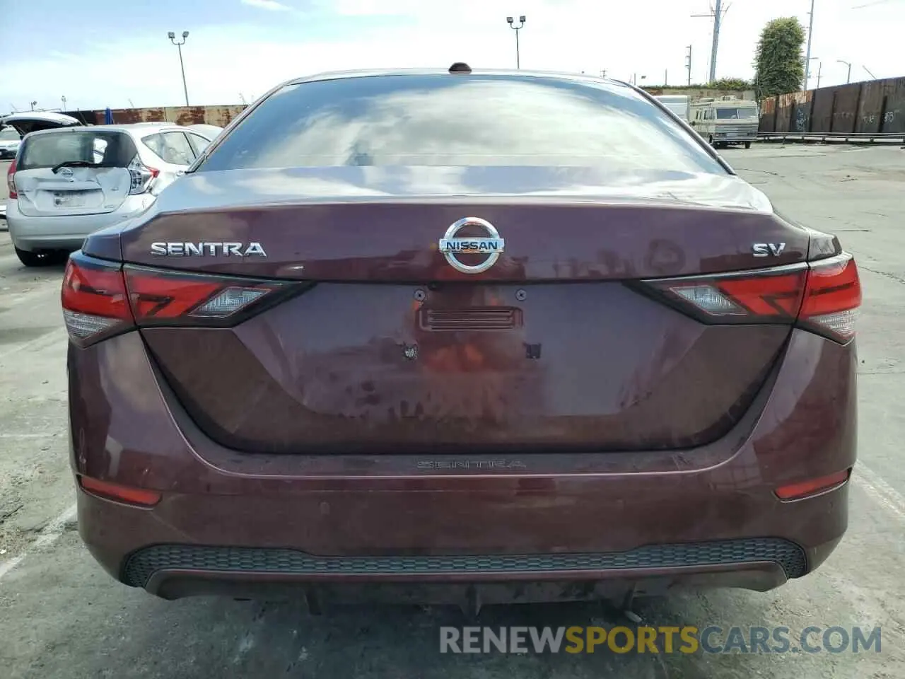 6 Photograph of a damaged car 3N1AB8CV4MY245760 NISSAN SENTRA 2021