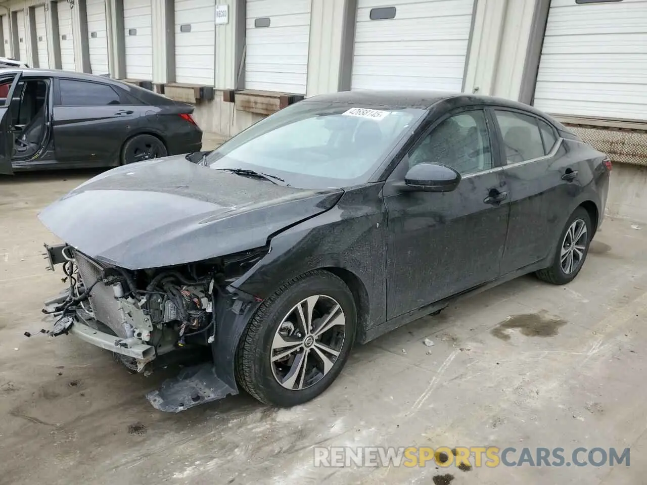 1 Photograph of a damaged car 3N1AB8CV4MY249033 NISSAN SENTRA 2021