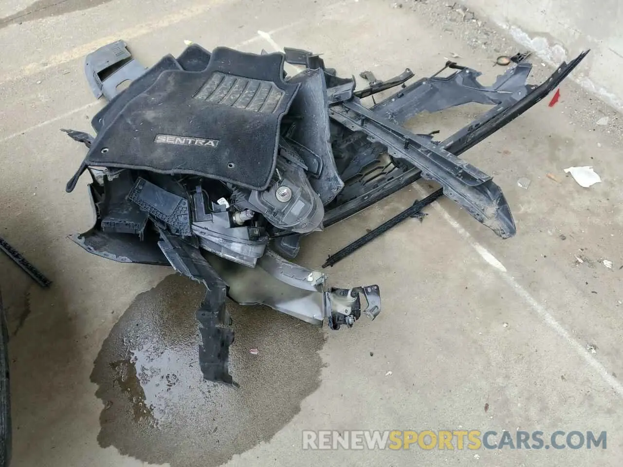 14 Photograph of a damaged car 3N1AB8CV4MY249033 NISSAN SENTRA 2021