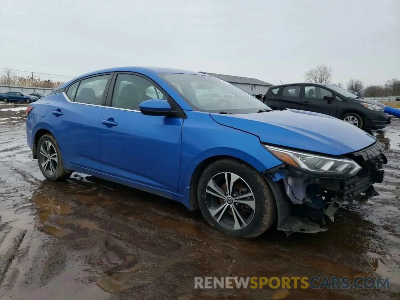 4 Photograph of a damaged car 3N1AB8CV4MY250540 NISSAN SENTRA 2021