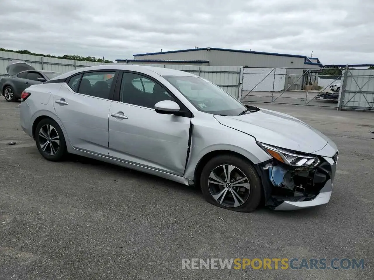 4 Photograph of a damaged car 3N1AB8CV4MY254202 NISSAN SENTRA 2021